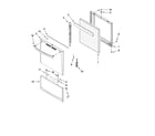 Crosley CE11000VAV0 oven door and drawer parts diagram