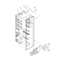 Whirlpool ED5KVEXVB00 refrigerator liner parts diagram