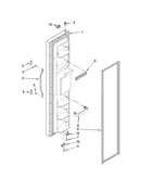 Freezer door parts