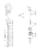 Motor and ice container parts