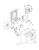 Dispenser front parts