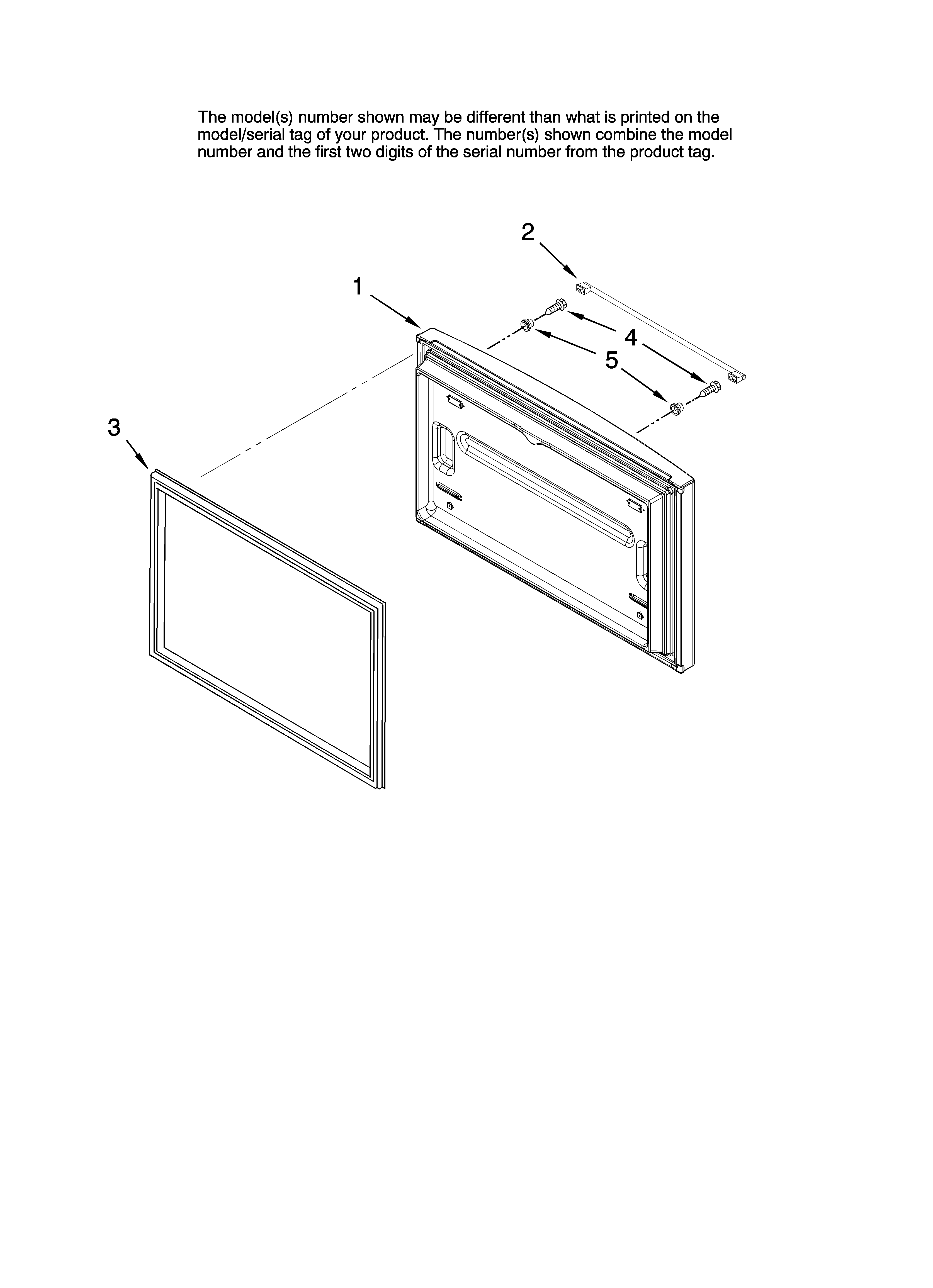 FREEZER DOOR PARTS