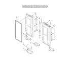 Ikea IX5HHEXVS00 refrigerator door parts diagram