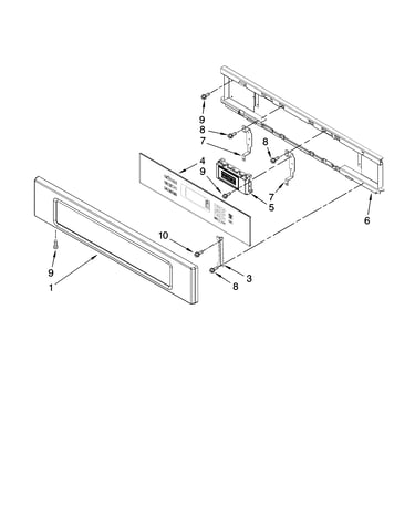 Control panel parts