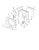 Oven door parts