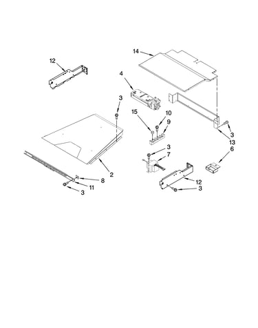 Top venting parts, optional parts (not included)