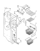 Freezer liner parts