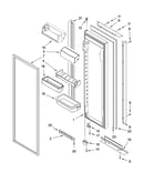 Refrigerator door parts