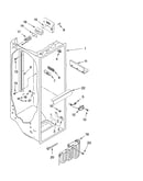 Refrigerator liner parts