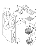 Freezer liner parts