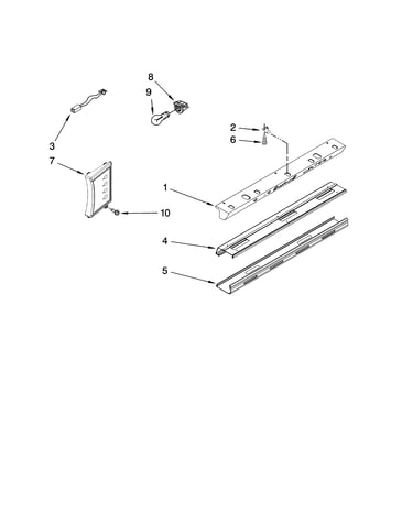 Control panel parts