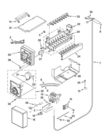 Icemaker parts