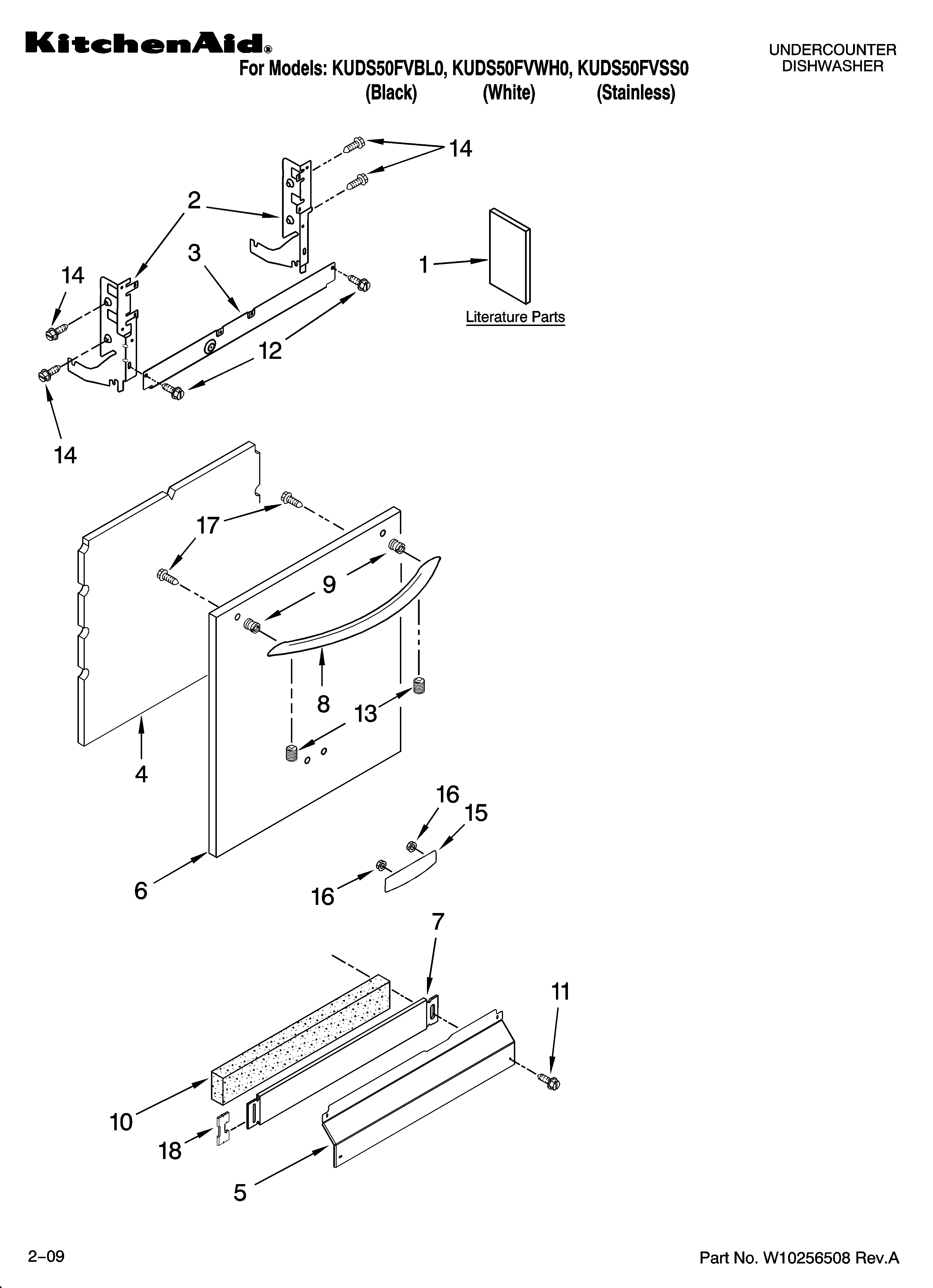 Door and panel parts