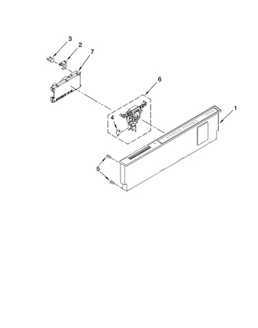 Control panel parts