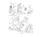Roper RGD4400VQ1 bulkhead parts diagram