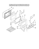 Door and rack parts, optional parts (not included)