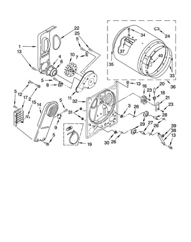 Bulkhead parts, optional parts (not included)
