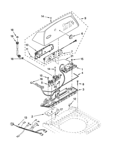 Control panel parts