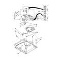 Whirlpool YWET3300SQ2 machine base parts diagram