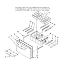 Freezer door parts