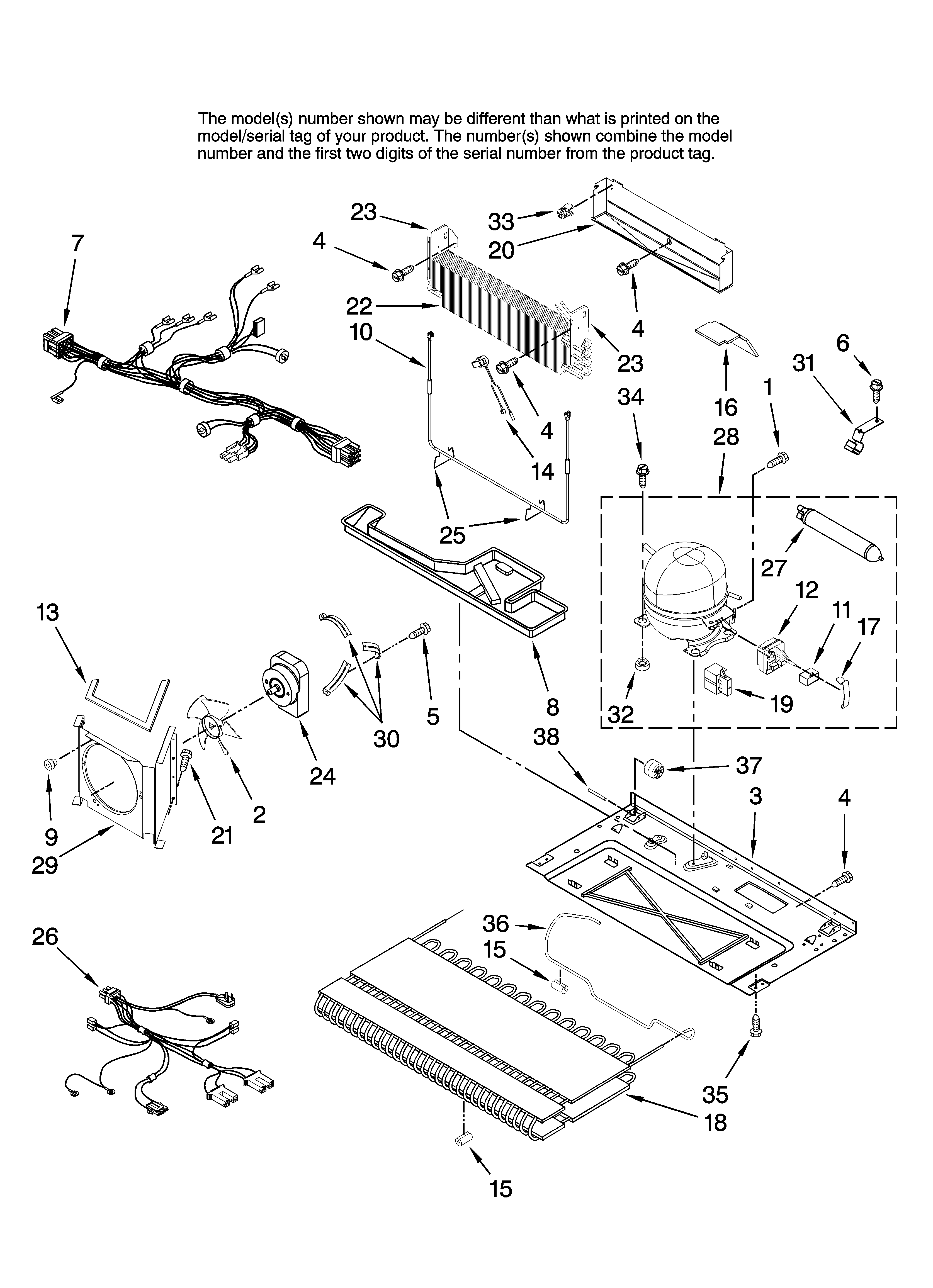 UNIT PARTS, OPTIONAL PARTS (NOT INCLUDED)