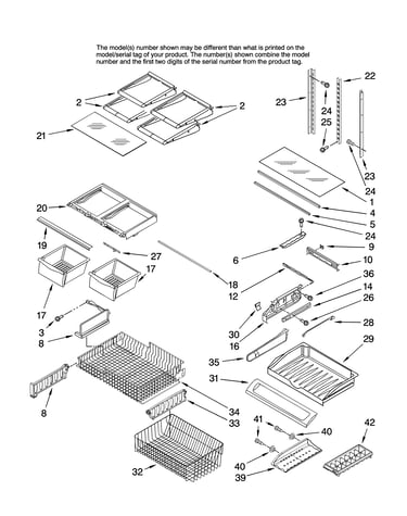 Shelf parts
