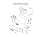 Maytag GB1924PEKB12 freezer liner parts diagram