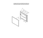 Amana GB2026REKS13 freezer door parts diagram