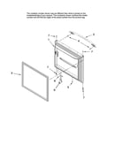 Freezer door parts