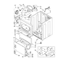 Maytag MGDC700VJ1 cabinet parts diagram