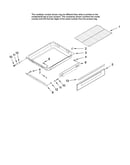 Drawer and rack parts, optional parts (not included)
