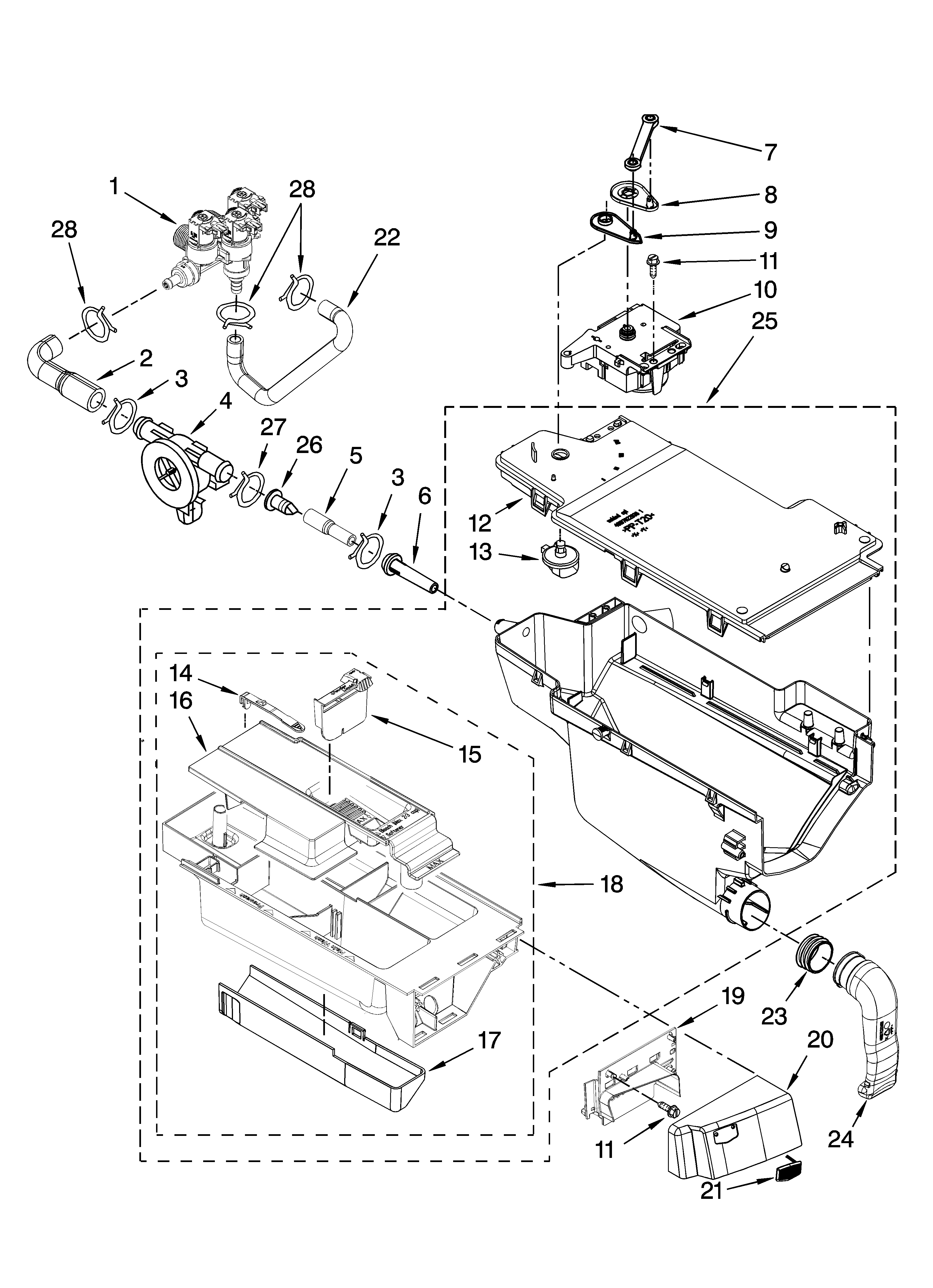 Dispenser parts
