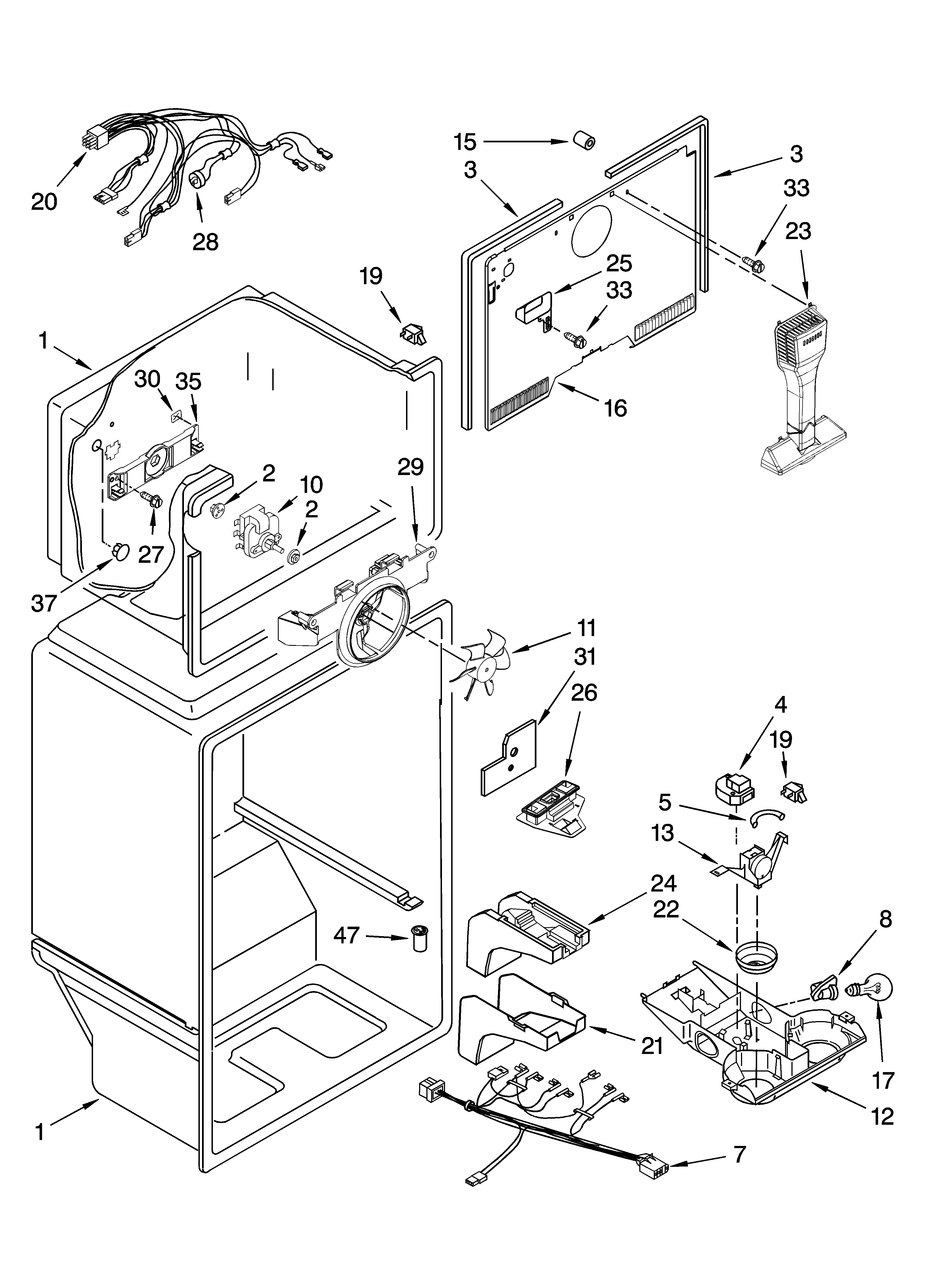 Liner parts