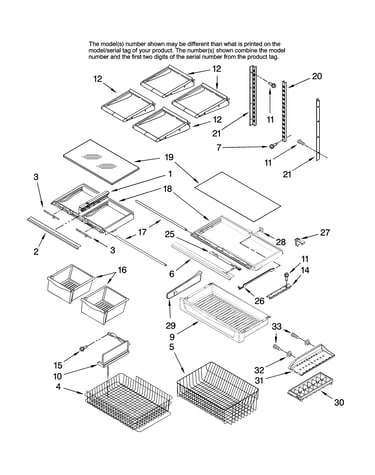 Shelf parts