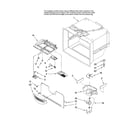 Amana ABB1921DEW15 freezer liner parts diagram