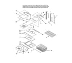 Amana ABB1921DEW15 shelf parts diagram
