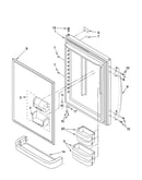Refrigerator door parts
