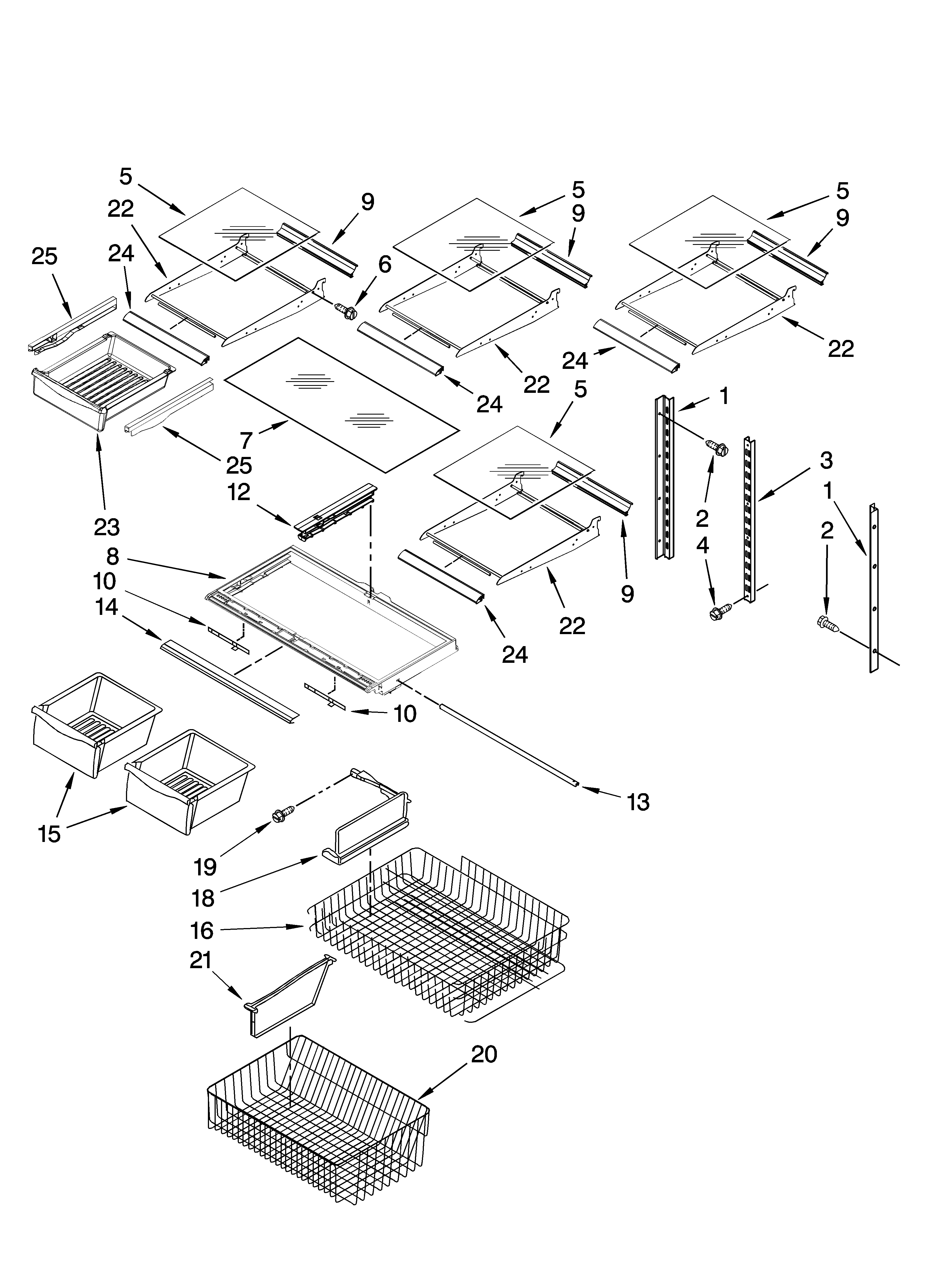 SHELF PARTS