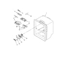Amana ABB1927VEW1 refrigerator liner parts diagram