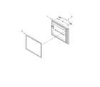 Amana ABB1927VEB1 freezer door parts diagram