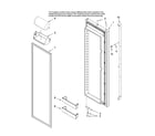 Amana AC2224GEKS13 refrigerator door parts diagram