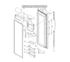 Amana AC2224PEKW12 refrigerator door parts diagram