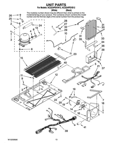 Unit parts