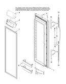 Refrigerator door parts