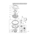 Amana ADB1500AWW1 pump and motor parts diagram