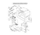 Amana AFB2234WEW10 freezer liner parts diagram