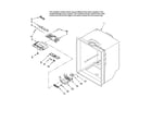 Amana AFB2234WEB10 refrigerator liner parts diagram