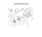 Amana AFB2234WEW10 icemaker parts diagram
