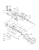 Motor and ice container parts