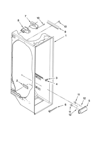 Refrigerator liner parts